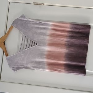 Soft & Sexy sleeveless flowy tie dye top!